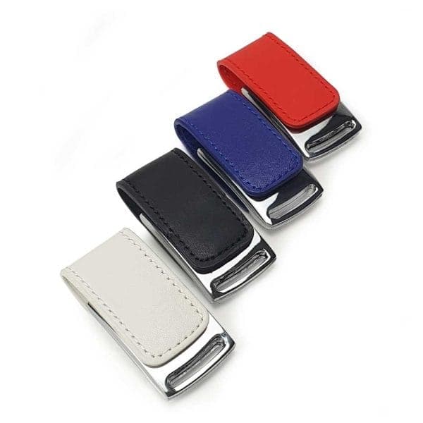 Stylish Leather USB Flash Drives - View 1