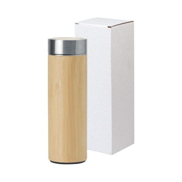 Stainless Steel Bamboo Flask