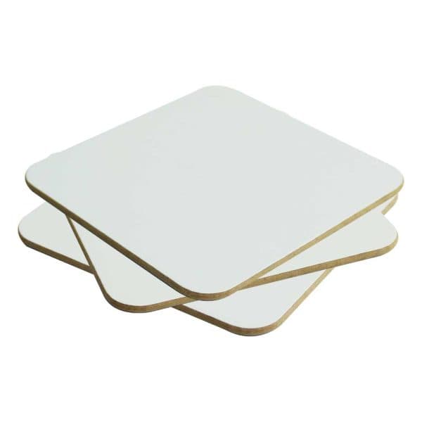 Hardboard Tea Coasters - View 1