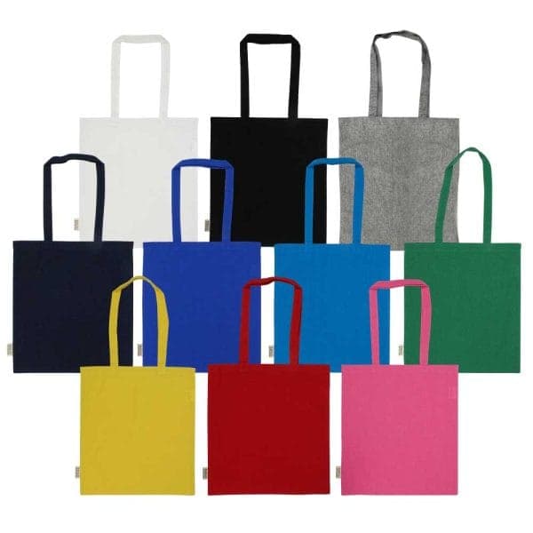 Recycled Cotton Bags, Durable Long Strap - View 1