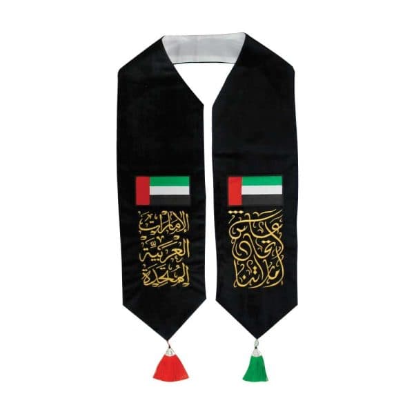 UAE Flag Velvet Scarfs - View 1