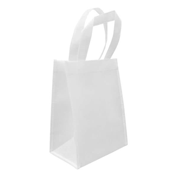 A5 White Non Woven Bags - View 1