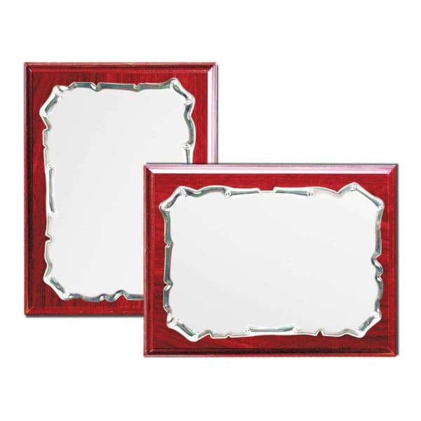 Wooden Plaques with Spanish Plate - View 1