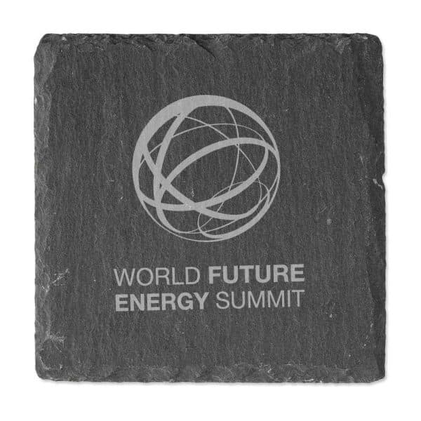 Square Slate Coaster - View 1