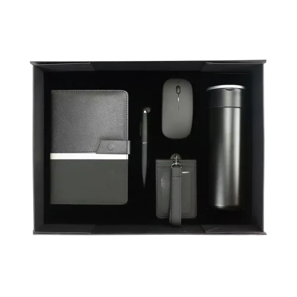 Office Gift Sets in a Black Cardboard Gift Box GS-033 - View 1