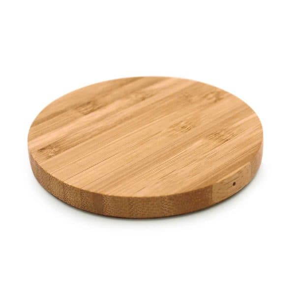 Bamboo 10W Wireless Charging Pads - View 1