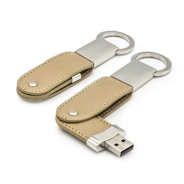 Leather Key Chain USB Flash - View 1