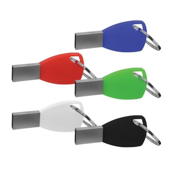 Silicone Keychain USB Flash 8GB - View 1