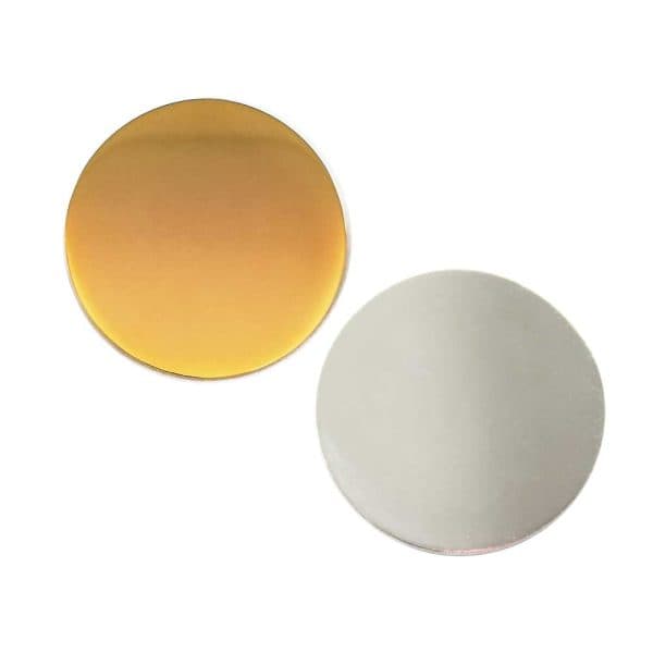 Round Flat Metal Badges 35mm - View 1