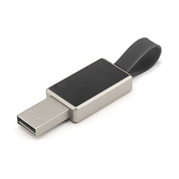 Light-Up Logo USB with Strap - View 1