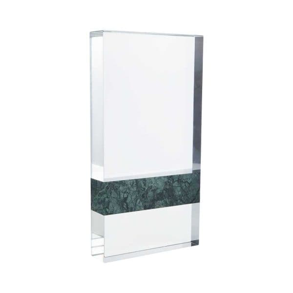 Rectangle Marble and Crystal Awards with Gift Box - View 1