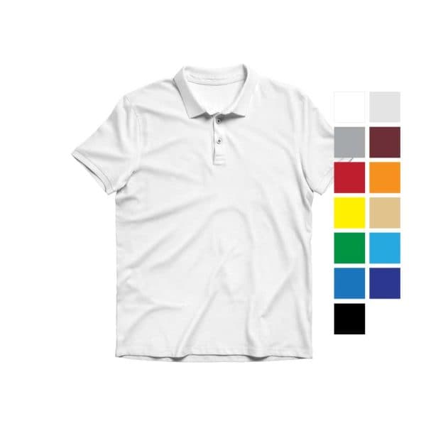 Cotton Polo T-Shirts – 220GSM and 240GSM - View 1