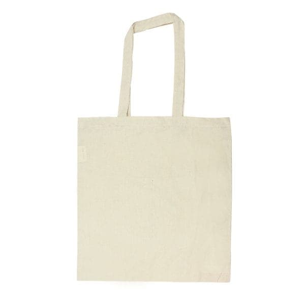Cotton Shopping Bags with Long Handles 145 GSM - View 1