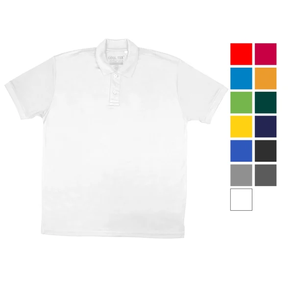 CoolTex Polo Shirts, Dryfit Materials with UV Protection 220GSM - View 1