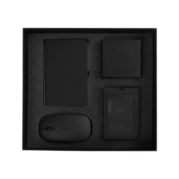 Office Gift Sets in a Black Cardboard Gift Box GS-043 - View 1