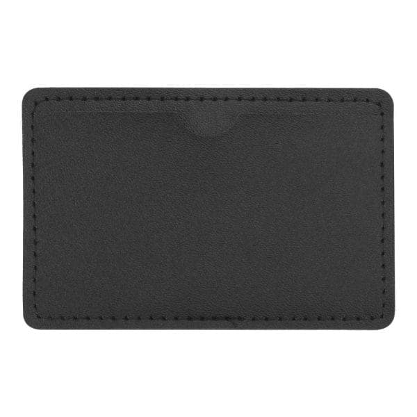 Black Leather Cover For Card Shaped USB Flash - View 1