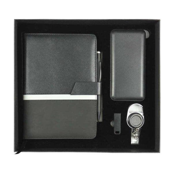 Promotional Gift Sets with Black Cardboard Gift Box - View 1