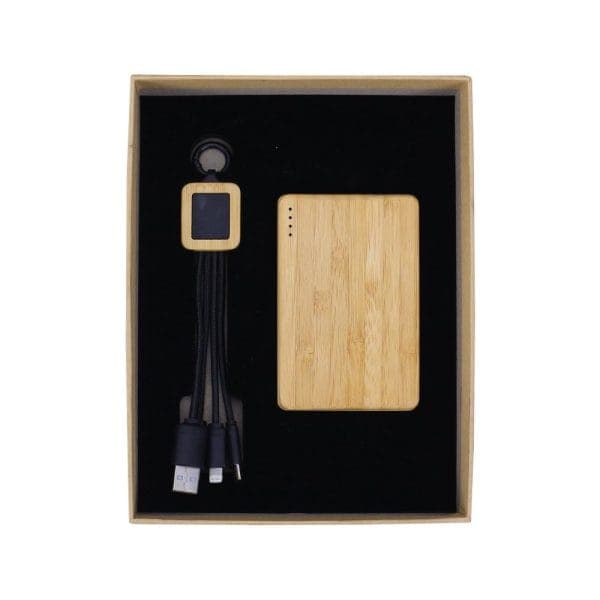 Bamboo Technology Gift Sets in Kraft Gift Box - View 1