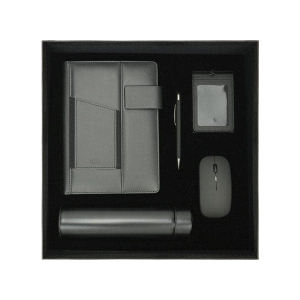 Corporate Office Gift Set in Black Cardboard Box