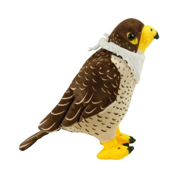 Falcon Plush Toys with White Scarf for Branding 22 cm - View 1