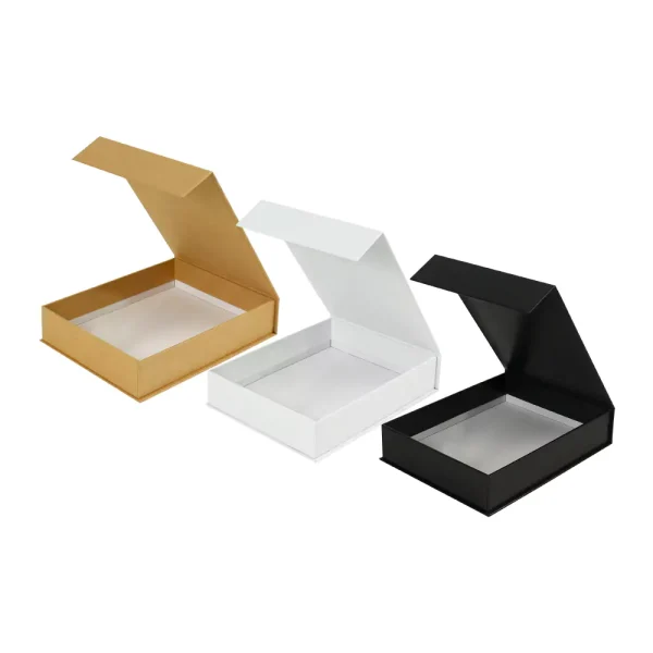 Plain Gift Packaging Box A5 Size with Magnetic Flap - View 1