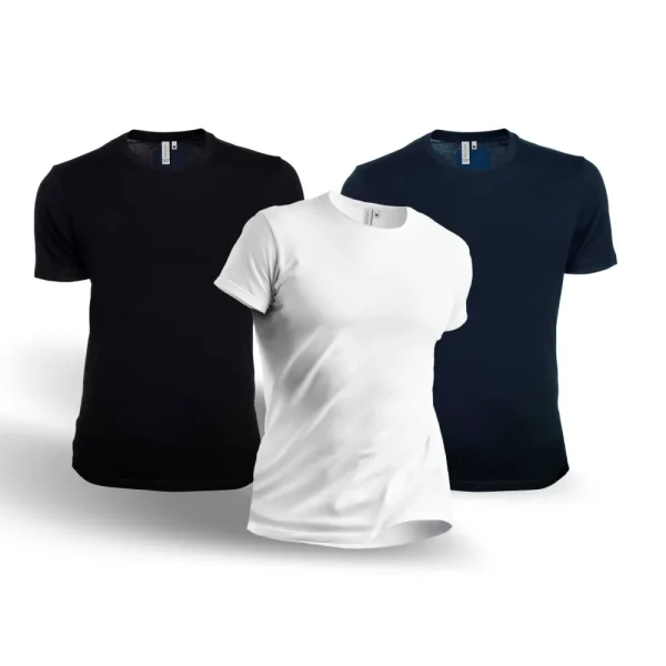 Nextt Level Bio-Washed Round Neck T-Shirts for Men - View 1
