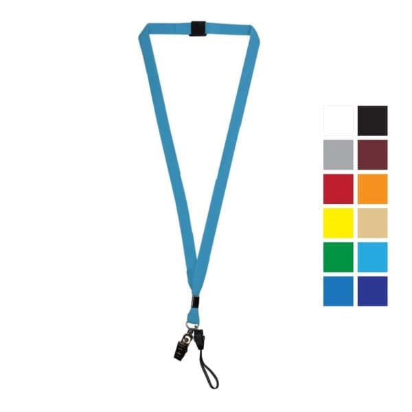 Lanyards with Crocodile Clip, Mobile Holders, and Safety Lock - View 1