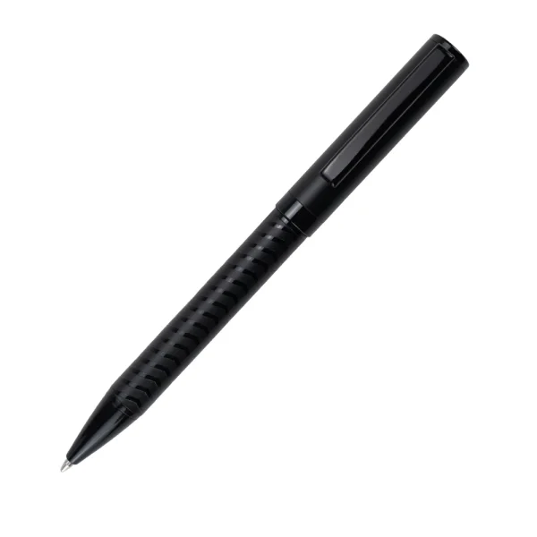 Black Metal Pens with Spiral Design Barrel, Excellent Executive Gifts - Related corporate gift product
